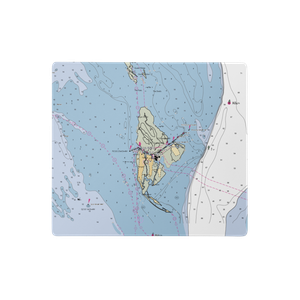 Park's Marina (Tangier, VA) NOAA Chart  Gaming Mouse Pad