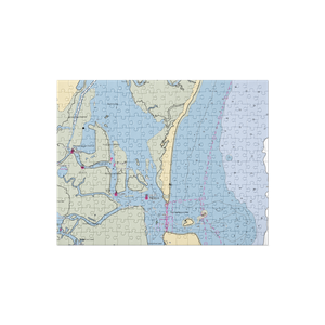 Wachapreague Marina (Wachapreague, VA) NOAA Chart Jigsaw Puzzle