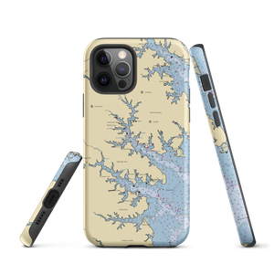 Indian Creek Yacht and Country Club (White Stone, VA) NOAA Chart  Tough iPhone Case