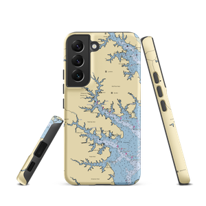 Chesapeake Boat Basin (White Stone, VA) NOAA Chart Samsung Phone Case