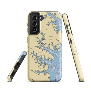 Chesapeake Boat Basin (White Stone, VA) NOAA Chart Samsung Phone Case