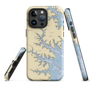 Chesapeake Boat Basin (White Stone, VA) NOAA Chart  Tough iPhone Case