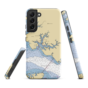 Tides Inn Marina (Church View, VA) NOAA Chart Samsung Phone Case