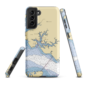 Tides Inn Marina (Church View, VA) NOAA Chart Samsung Phone Case