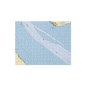 Garrett's Marina (Center Cross, VA) NOAA Chart Jigsaw Puzzle