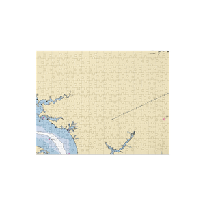 Whelan's Marina (Morattico, VA) NOAA Chart Jigsaw Puzzle