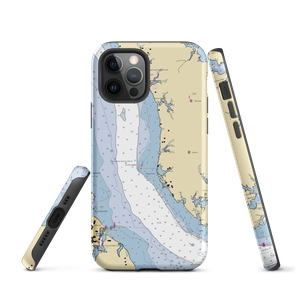 Remlik Marina (Urbanna, VA) NOAA Chart  Tough iPhone Case