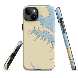 Sunset Point Marina (Urbanna, VA) NOAA Chart  Tough iPhone Case