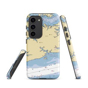 York River Yacht Club (Achilles, VA) NOAA Chart Samsung Phone Case