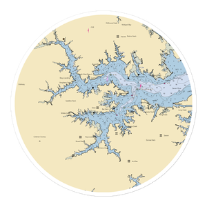 Severn Yachting Center (Achilles, VA) NOAA Chart Sticker