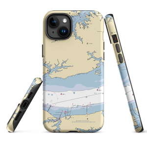 York River Yacht Haven (Gloucester Point, VA) NOAA Chart  Tough iPhone Case