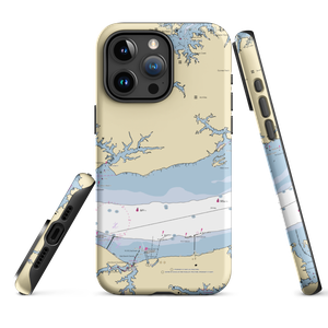 York River Yacht Haven (Gloucester Point, VA) NOAA Chart  Tough iPhone Case