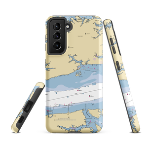 Jordan Marine Service Marina (Gloucester Point, VA) NOAA Chart Samsung Phone Case