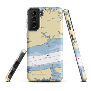 Jordan Marine Service Marina (Gloucester Point, VA) NOAA Chart Samsung Phone Case