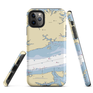 Jordan Marine Service Marina (Gloucester Point, VA) NOAA Chart  Tough iPhone Case