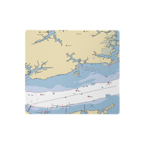 Jordan Marine Service Marina (Gloucester Point, VA) NOAA Chart  Gaming Mouse Pad