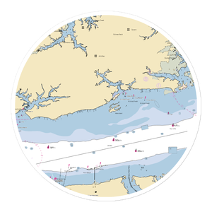 Jordan Marine Service Marina (Gloucester Point, VA) NOAA Chart Sticker