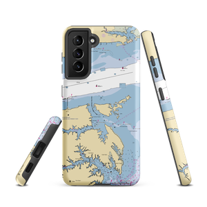 Goodwin Island Marine (Lightfoot, VA) NOAA Chart Samsung Phone Case