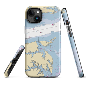 Goodwin Island Marine (Lightfoot, VA) NOAA Chart  Tough iPhone Case