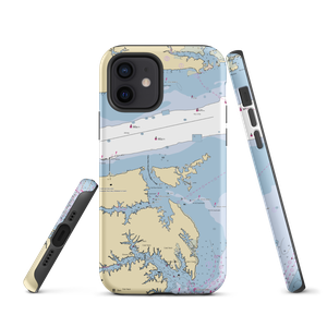 Goodwin Island Marine (Lightfoot, VA) NOAA Chart  Tough iPhone Case