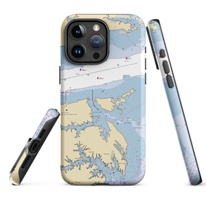 Wormley Creek Marina (Yorktown, VA) NOAA Chart  Tough iPhone Case