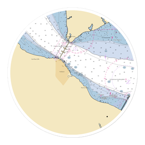 Riverwalk Landing Piers (Yorktown, VA) NOAA Chart Sticker