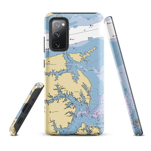 Seaford Yacht Club (Seaford, VA) NOAA Chart Samsung Phone Case