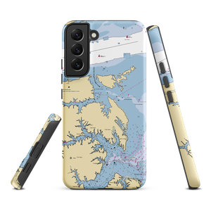 Mills Marina (Seaford, VA) NOAA Chart Samsung Phone Case