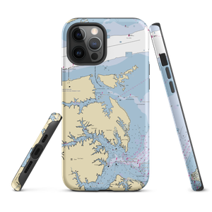 Mills Marina (Seaford, VA) NOAA Chart  Tough iPhone Case