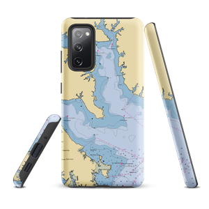 Ware River Yacht Club (Ware Neck, VA) NOAA Chart Samsung Phone Case