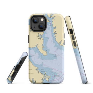 Ware River Yacht Club (Ware Neck, VA) NOAA Chart  Tough iPhone Case