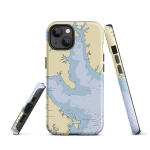 Ware River Yacht Club (Ware Neck, VA) NOAA Chart  Tough iPhone Case