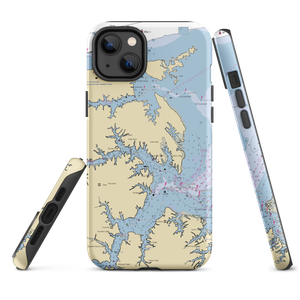 Thomas Marina (Seaford, VA) NOAA Chart  Tough iPhone Case