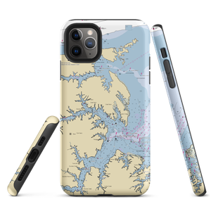 Thomas Marina (Seaford, VA) NOAA Chart  Tough iPhone Case