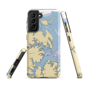 The Oyster Landing (Seaford, VA) NOAA Chart Samsung Phone Case