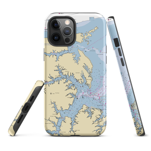 The Oyster Landing (Seaford, VA) NOAA Chart  Tough iPhone Case