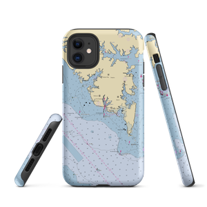 Davis Creek Marina (New Point, VA) NOAA Chart  Tough iPhone Case