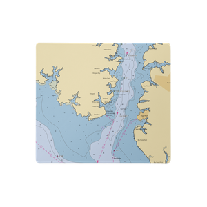 Compass Marina (Susan, VA) NOAA Chart  Gaming Mouse Pad