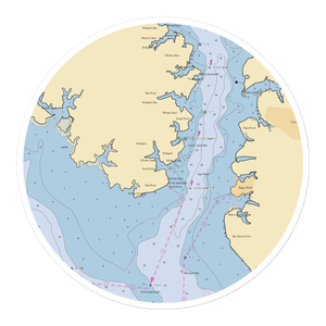 Compass Marina (Susan, VA) NOAA Chart Sticker