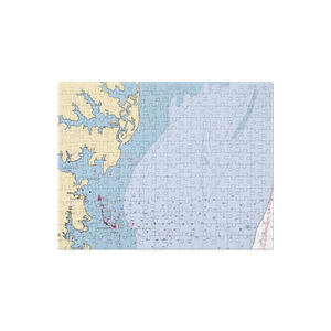 Horn Harbor Marina (Port Haywood, VA) NOAA Chart Jigsaw Puzzle