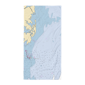 Horn Harbor Marina (Port Haywood, VA) NOAA Chart Towel