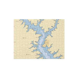 Zimmerman Marine (Bohannon, VA) NOAA Chart Jigsaw Puzzle