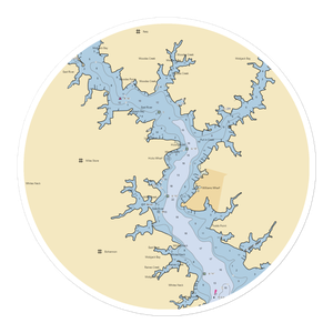 Zimmerman Marine (Bohannon, VA) NOAA Chart Sticker