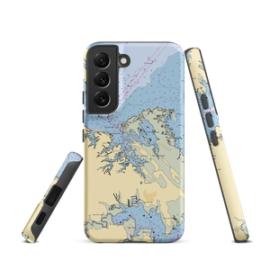 York Haven Marina (Poquoson, VA) NOAA Chart Samsung Phone Case