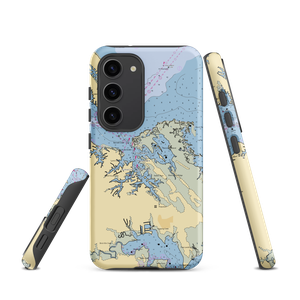 York Haven Marina (Poquoson, VA) NOAA Chart Samsung Phone Case