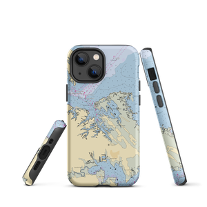 York Haven Marina (Poquoson, VA) NOAA Chart  Tough iPhone Case