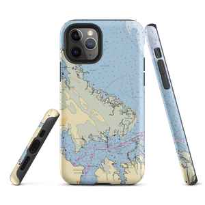 Hartz Marina (Poquoson, VA) NOAA Chart  Tough iPhone Case