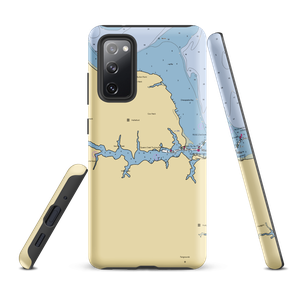 Queens Creek Marina (Deltaville, VA) NOAA Chart Samsung Phone Case