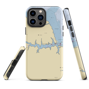 Queens Creek Marina (Deltaville, VA) NOAA Chart  Tough iPhone Case