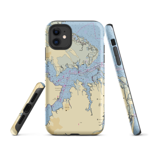 Marina Cove Boat Basin (Hampton, VA) NOAA Chart  Tough iPhone Case